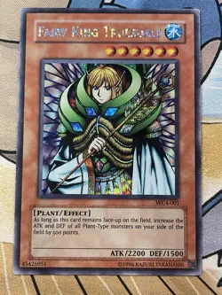 Yu-Gi-Oh Fairy King Truesdale WC4-001 Secret Rare MP - Image 1