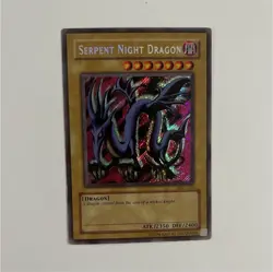 Konami Yu-Gi-Oh! Serpent Night Dragon SRL-EN103 Spell Ruler Secret Rare Holo - Image 1