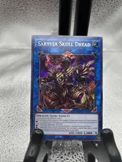 | Yugioh Saryuja Skull Dread MP18-EN202 1st Edition Secret Rare NM 🔥 | - Image 1