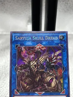| Yugioh Saryuja Skull Dread MP18-EN202 1st Edition Secret Rare NM 🔥 | - Image 2