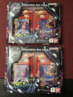 One Piece Card Game Illustration Box Vol. 6 IB-05. Factory Sealed Lot Of 2 - Image 1
