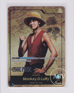 Monkey D Luffy P-047 Promo Leader Live Action - NM - One Piece TCG - English - Image 1