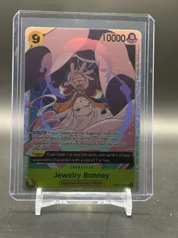 • Jewelry Bonney • OP13-108 SR Carrying On His Will Holo Foil One Piece TCG NM - Image 1