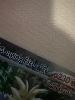 Pokemon Gouging Fire EX SIR Temporal Forces 204/162 LP - Image 3