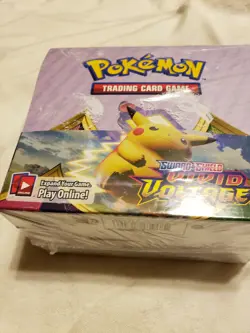 New Pokemon TCG Sword & Shield Vivid Voltage Booster Box (36 Packs) 820650817496 - Image 1