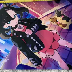 Pokemon TCG Marnie & Morpeko Crown Zenith Playmat Brand New Waifu Mat - Image 5