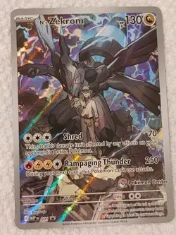 N's Zekrom 031 Ascended Heroes ETB Promo Pokemon Center Stamp NM Near Mint - Image 5