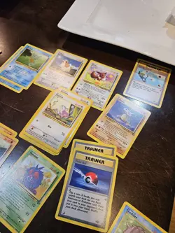 150 1999 Base Set Pokemon Cards Lot Non Holos - Image 4