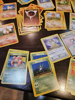 150 1999 Base Set Pokemon Cards Lot Non Holos - Image 5