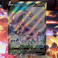 Pokemon Hisuian Goodra V 187/196 Lost Origin Sword & Shield FULL ART - Image 1