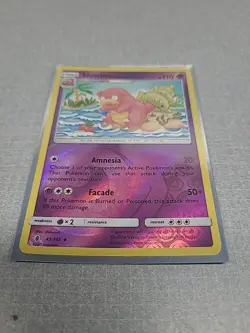 Slowbro 49/145 Rev Reverse Holo SM Guardians Rising Pokemon NM See Pic's - Image 1