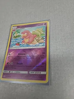 Slowbro 49/145 Rev Reverse Holo SM Guardians Rising Pokemon NM See Pic's - Image 3
