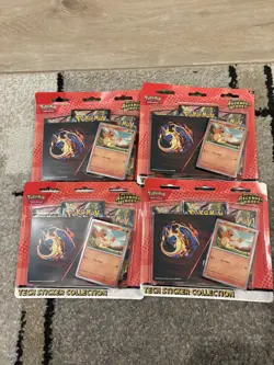 Pokemon TCG Mega Evolution Ascended Heroes Tech Sticker Collection Charmander - Image 1