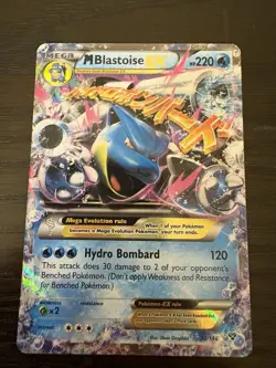 Pokemon TCG Mega-Blastoise EX XY 30/146 Holo Rare - Image 1