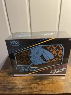 Crown Zenith Pokemon Center Elite Trainer Box Plus - Sealed 820650851872 - Image 1