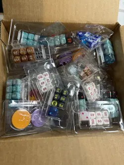 Pokemon Official TCG ETB Dice Packs HUGE LOT of Sealed Dice 2lbs - Image 1