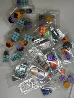 Pokemon Official TCG ETB Dice Packs HUGE LOT of Sealed Dice 2lbs - Image 2