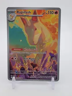 2025 Pokemon Destined Rivals Rapidash #189/182 - Image 1