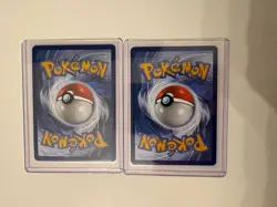 Pokemon TCG Holiday Calendar Pikachu 25/165 & Eevee 133/165 Snowflake Promo - Image 2