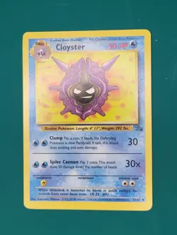 Cloyster 32/62 Non Holo from Pokemon Fossil MP - Image 1