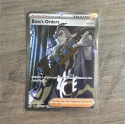 Pokemon Boss's Orders Ghetsis 248/193 Paldea Evolved Ultra Rare Full Art Holo - Image 1