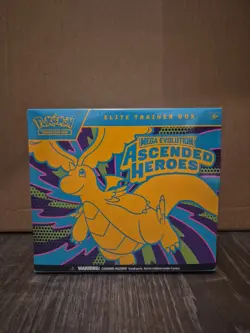 Pokemon TCG Mega Evolution Ascended Heroes ETB New Sealed English * Read - Image 1