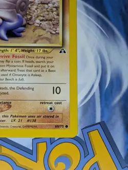 Omanyte 60/75 & Tyrogue 66/75 Neo Discovery Unlimited Pokemon Tcg LP - Image 4