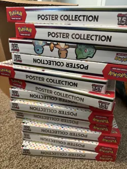 Nintendo Pokemon TCG Scarlet & Violet - 151 Poster Collection Box - 3 Packs 820650853166 - Image 1