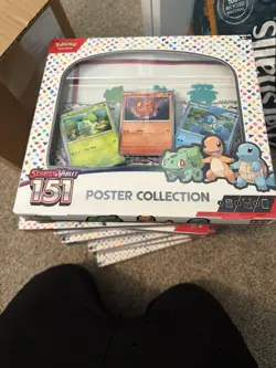 Nintendo Pokemon TCG Scarlet & Violet - 151 Poster Collection Box - 3 Packs 820650853166 - Image 2