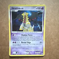 Pokemon Giratina 100 HP Legends Awakened 4/146 Nintendo 2008 Rare Psychic - Image 1
