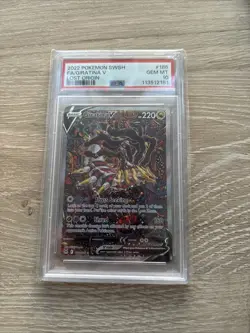 Pokemon 2022 Giratina V 186/196 Full Art Lost Origin GEM MINT PSA 10 - Image 1
