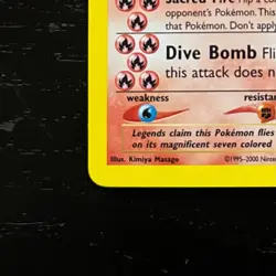 Pokemon Ho-oh Holo Rare 07/64 Neo Revelation LP Excellent Condition - Image 5