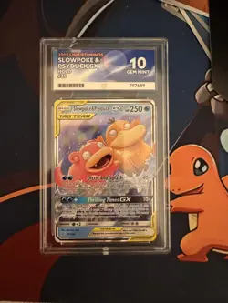 Slowpoke & Psyduck GX 35/236 Unified Minds ACE 10 GEM MINT Pokemon TCG - Image 1
