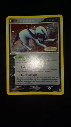 POKEMON ABSOL STAMPED EX LEGEND MAKER 15/92 ENG GOOD NO SHINING CHARIZARD - Image 1