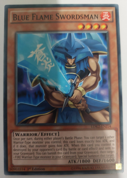 Yu-Gi-Oh! - Blue Flame Swordsman - LDK2-ENJ14 - 1st Edition - Image 1