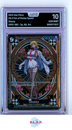 STUSSY ONE PIECE 2025 EN OP07-085 A FIST OF DIVINE SPEED AOG 10 - Image 1