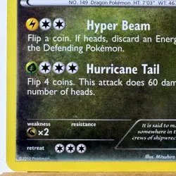 2012 Pokemon Dragonite • Dragon Vault 5/20 Holo • Lightly Played - Image 5