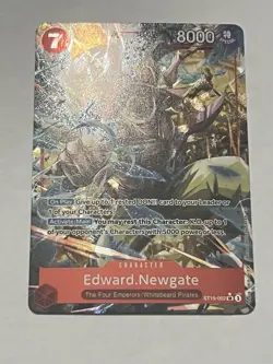 Edward.Newgate - ST15-002 (Alt Art) - (PRB-02) One Piece 🔥👀 - Image 1