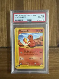 Pokemon TCG Charmander Expedition Base Set, Card 97/165 - PSA 10 GEM MINT - Image 3