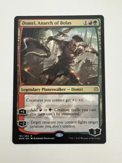 Domri Anarch of Bolas MTG Magic the Gathering Card NM Near Mint WAR - Image 1