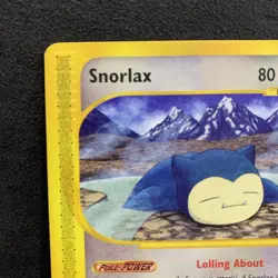 Pokemon Card-Snorlax-Skyridge-100/144-ENG-Excellent Condition - Image 2