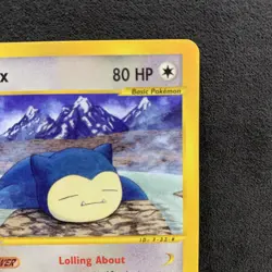 Pokemon Card-Snorlax-Skyridge-100/144-ENG-Excellent Condition - Image 3