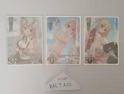 Lycee Overture TCG Bundle 3 Cards Yuzusoft Shirley Warwick LO-0584-S SP Signed - Image 1