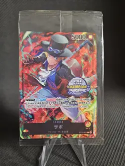 Sabo (ST13-001) Champion d'Asie du Sud-Est One Piece TCG Japanese Card Sealed - Image 1