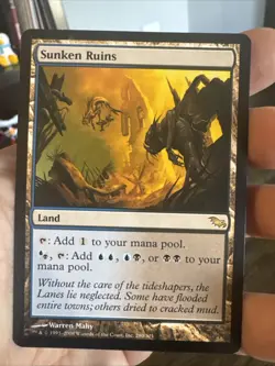 MTG - Sunken Ruins - Shadowmoor - $1 Shipping - Image 1