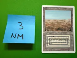 1x NM Scrubland Revised MTG Magic the Gathering English #3 - Image 1