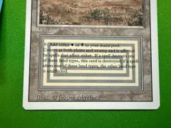 1x NM Scrubland Revised MTG Magic the Gathering English #3 - Image 4