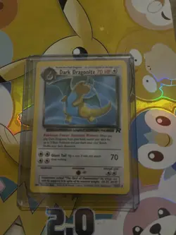 Dark Dragonite 22/82 - Team Rocket - Non Holo Pokemon TCG LP Card - Image 2