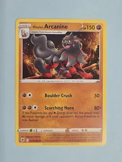 2022 Hisuian Arcanine 71/189 - Rare - Astral Radiance - NM/MINT Pokemon TCG - Image 1