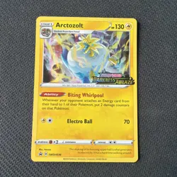 Pokemon Arctozolt SWSH036 Darkness Ablaze Pre-Release Promo - Image 1